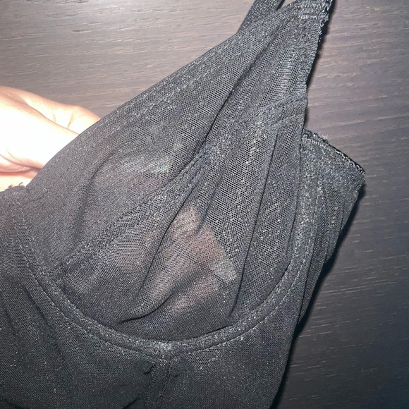 Mesh black corset top size S - Picture 4 of 4